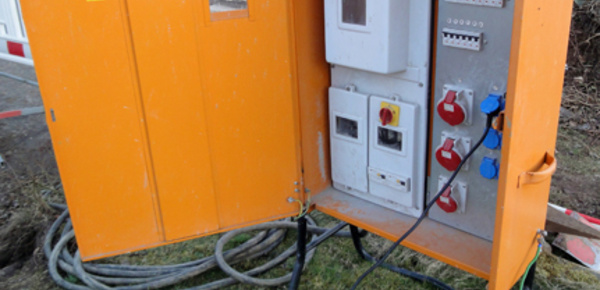 Baustrom bei Heidel Elektro GmbH in Augsburg
